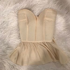 Parker Strapless top